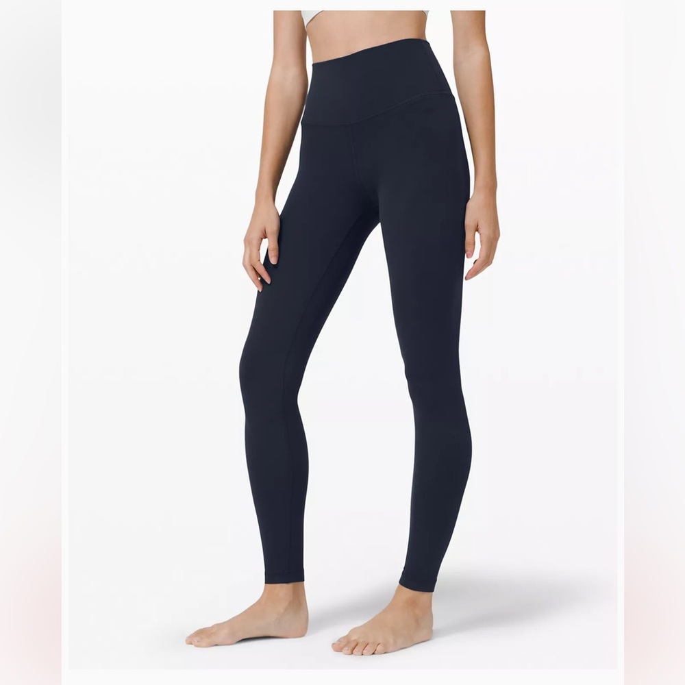 Lululemon align leggings, true navy, 28”